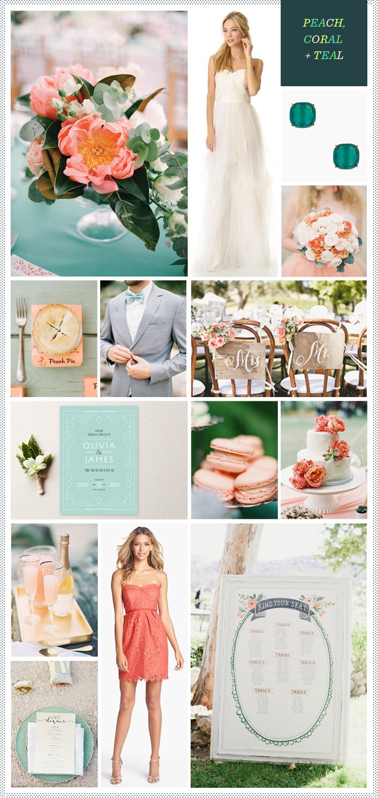 REVEL By Request: Peach, Coral + Teal REVEL By Request: Peach, Coral + Teal