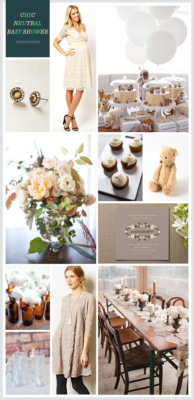 REVEL: Chic Neutral Baby Shower Inspiration