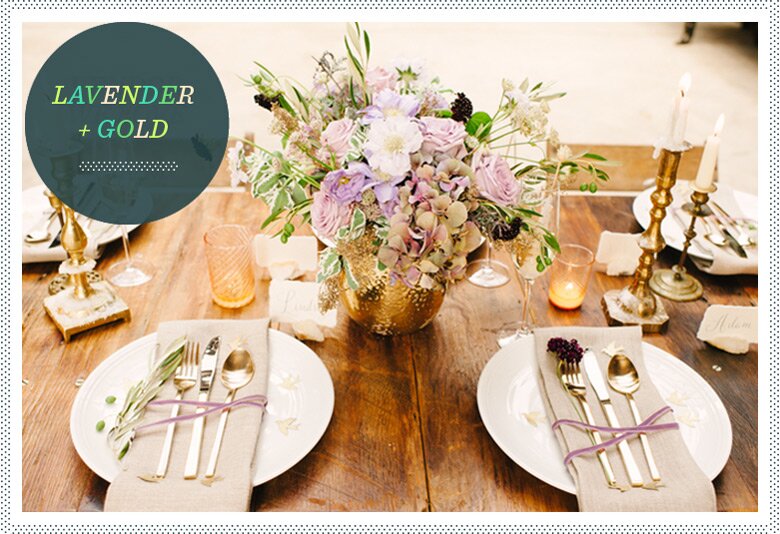 REVEL: Lavender + Gold Styled Shoot REVEL: Lavender + Gold Styled Shoot